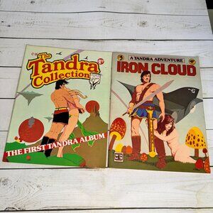The Tandra Collection (1979)‎ + Iron Cloud (1971) Hanthercraft Rare Indie Comics